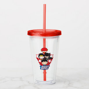 Verre En Acrylique Chibi Justice League of America Étoiles 2