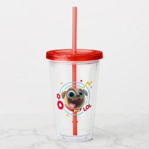 Verre En Acrylique Chien Chien Pal   Rolly - LOL
