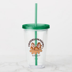 Verre En Acrylique Chip & Dale Troublemakers