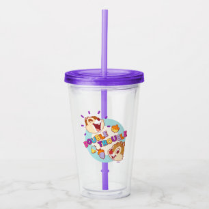 Verre En Acrylique Chip 'n Dale Double Trouble