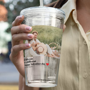 Verre En Acrylique Citation romantique branchée Valentines