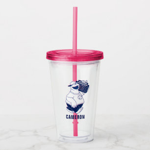 Verre En Acrylique Cookie Monster   Jamming with the Boom Box