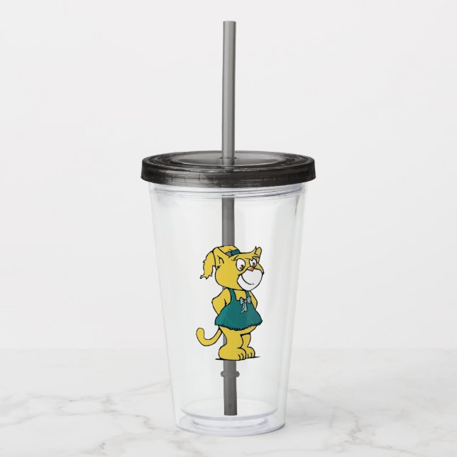 Verre En Acrylique Coupe Boomi Cats (Devant)