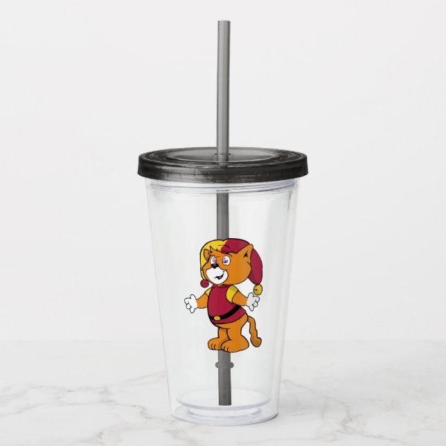 Verre En Acrylique Coupe Boomi Cats (Devant)