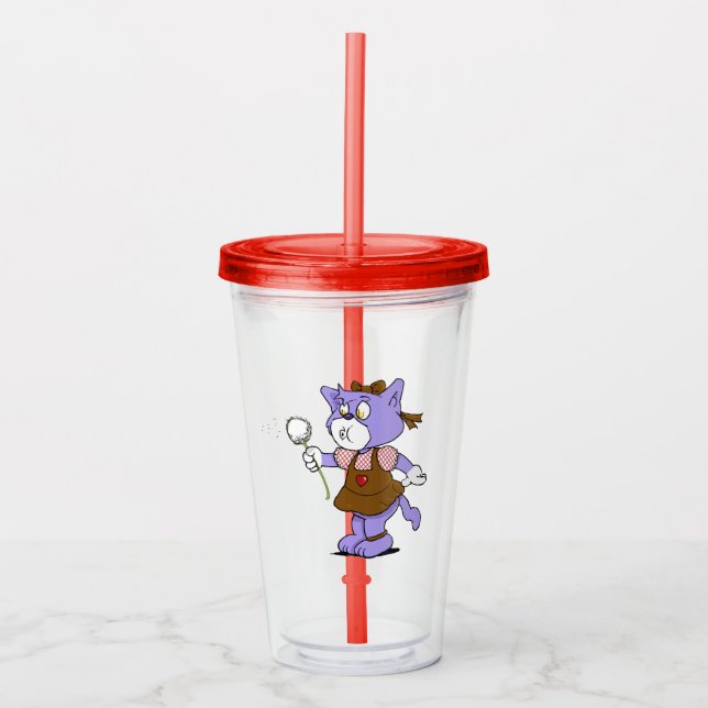 Verre En Acrylique Coupe Boomi Cats (Devant)
