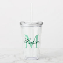 Créez votre nom de monogramme personnalisé Vert