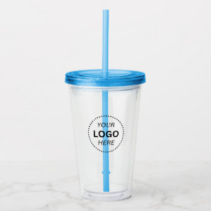 Verre En Acrylique Créez votre propre logo d'entreprise personnalisé