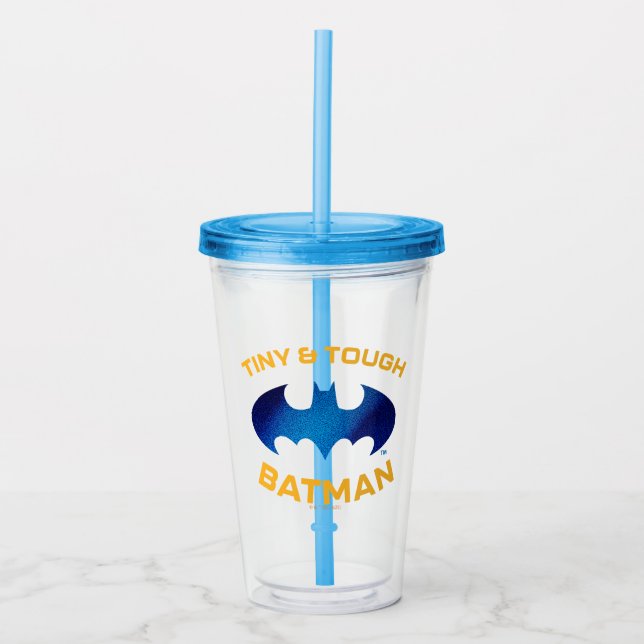 Verre En Acrylique Cuter than mignon minuscule & Tough Batman (Devant)