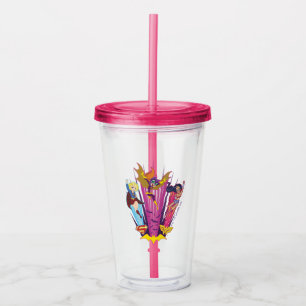 Verre En Acrylique DC Super Hero Girls Trio