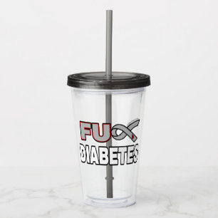 Verre En Acrylique Diabète FU