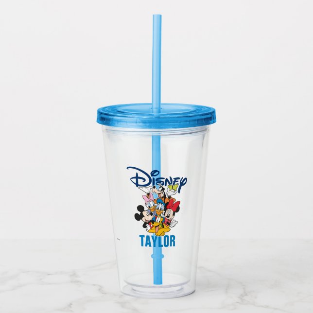 Verre En Acrylique Disney | Mickey & Friends - Vacances en famille (Devant)