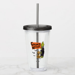 Verre En Acrylique Dr. Seuss Nuit Grinch Halloween Graphique