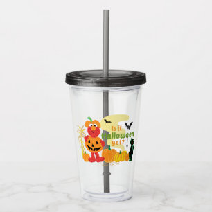 Verre En Acrylique Elmo   Est-ce encore Halloween ?