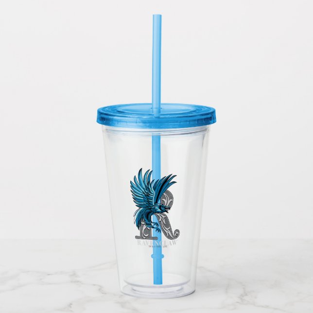 Verre En Acrylique Emblème à hachures RAVENCLAW™ (Devant)