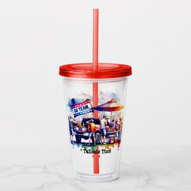 Verre En Acrylique Équipe d'évaluation du temps (Devant)