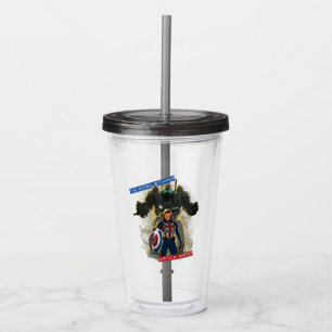 Verre En Acrylique Et si… ? L'écraseur Hydra & Captain Carter