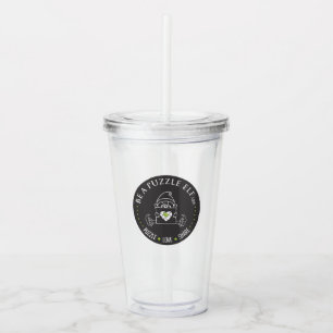 Verre En Acrylique Être un Elfe de Puzzle — Bouteille d'Eau /Tasse