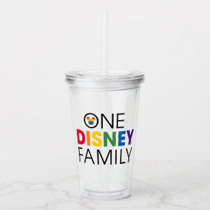 Verre En Acrylique Famille Disney