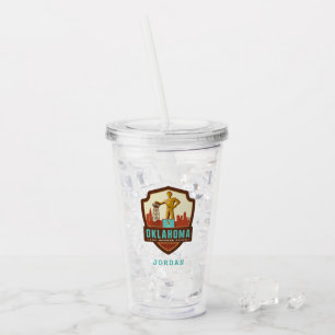 Verre En Acrylique Fierté l'Oklahoma d'état