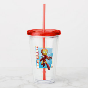 Verre En Acrylique Gantelet Repulsor d'Iron Man