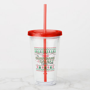 Verre En Acrylique Gardiens de la Galaxy Holiday Cross Stitch