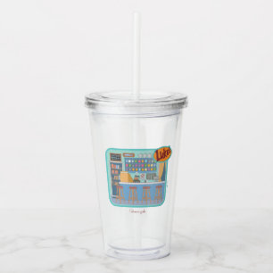 Verre En Acrylique Gilmore Girls   Luke's Diner Graphic