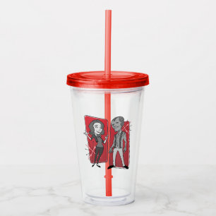 Verre En Acrylique Graphique d'animation rétro WandaVision