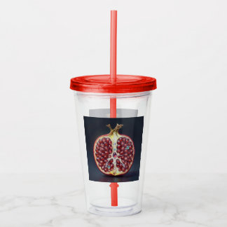 Verre En Acrylique Grenade – Fruit précieux pour la santé
