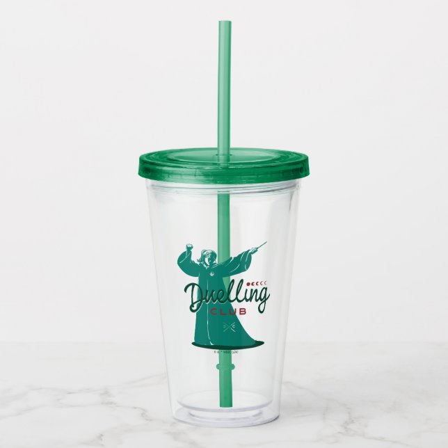 Verre En Acrylique HARRY POTTER™ Dueling Club Graphisme (Devant)