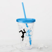 HipHop Dance Personnalisée Silhouette Tumbler