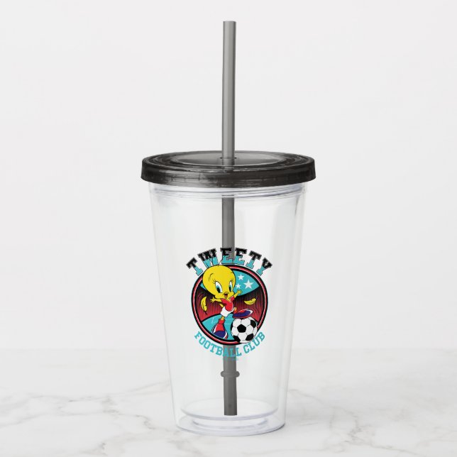 Verre En Acrylique Insigne du club de football TWEETY™ (Devant)