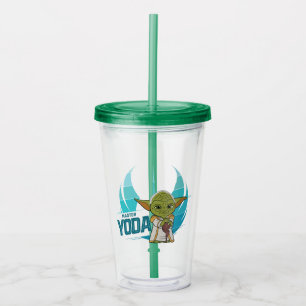 Verre En Acrylique Jedi Aventures Master Yoda