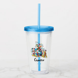Verre En Acrylique Joyeuses fêtes   Mickey & Friends