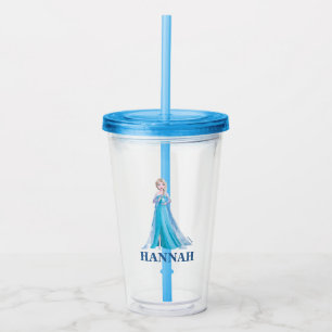 Verre En Acrylique La fête d'anniversaire gelée de Disney