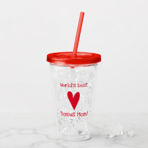 Verre En Acrylique La meilleure maman de la bonification du monde !