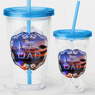 Verre En Acrylique Le plus grand papa du monde 1182