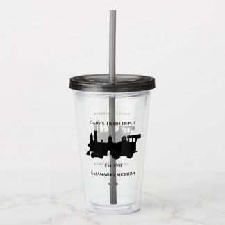 Verre En Acrylique Le train de Gary