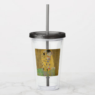 Verre En Acrylique Les amoureux embrasser Embrace par Gustav Klimt