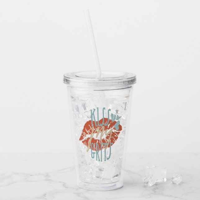 Verre En Acrylique Les énonciations du sud drôles embrassent ma (Devant glace)