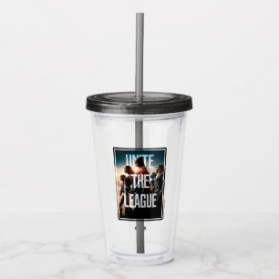 Verre En Acrylique Ligue de la justice Unissez la Ligue
