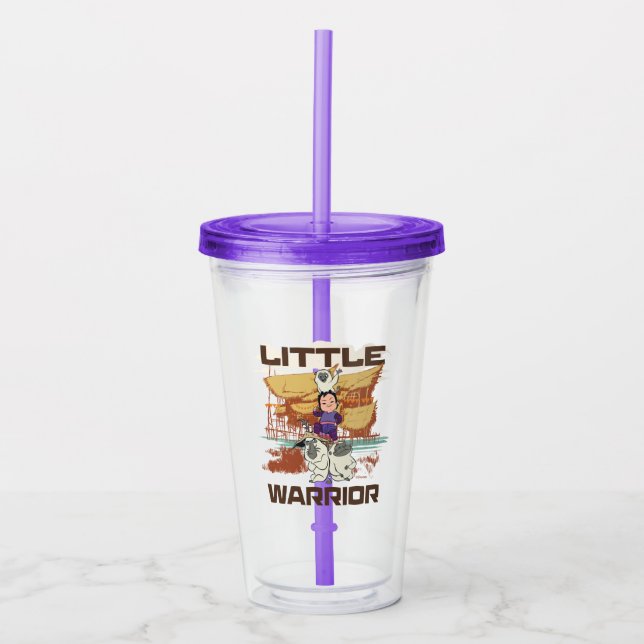 Verre En Acrylique Little Noi & Ongi - Little Warrior (Devant)