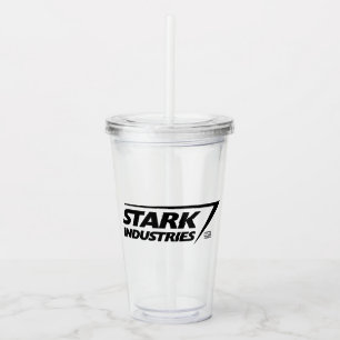 Verre En Acrylique Logo de Stark Industries