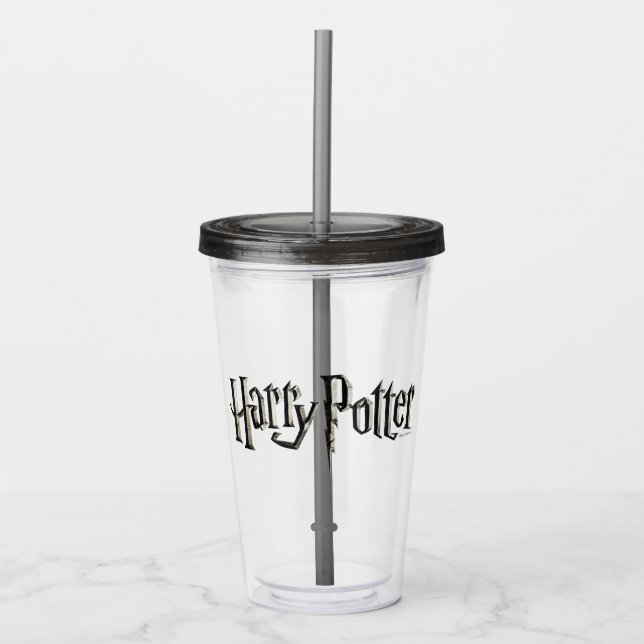 Verre En Acrylique Logo Harry Potter (Devant)