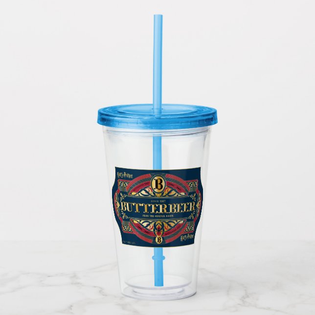 Verre En Acrylique Logo horizontal BUTTERBEER™ (Devant)
