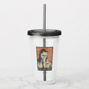Verre En Acrylique Loki - Pour Tout Le Temps. Toujours !