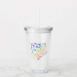 Verre En Acrylique LOONEY TUNES™ - Amour et fête