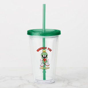 Verre En Acrylique MARVIN LE MARTIAN™ Où est le Kaboom ?