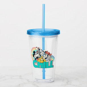 Verre En Acrylique Mickey & Friends Refroidissement