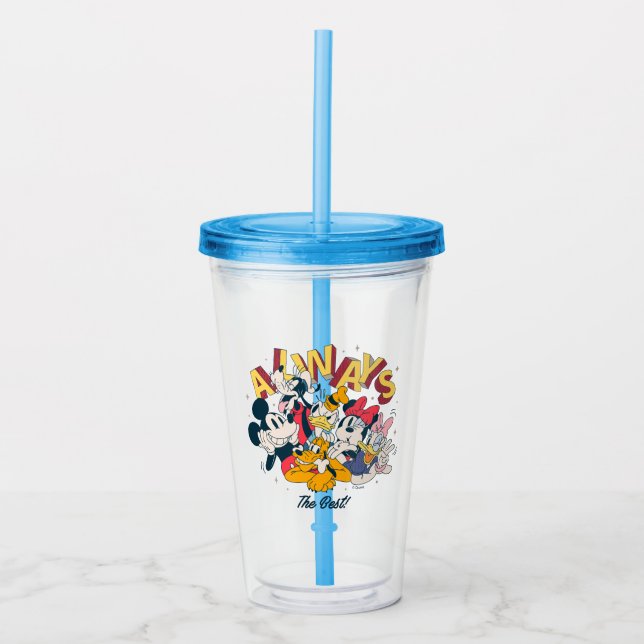 Verre En Acrylique Mickey & Friends | Toujours Le Meilleur (Devant)