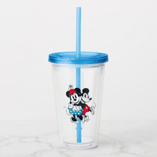 Verre En Acrylique Mickey & Minnie   Couple gagnant